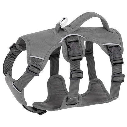 Vest For Dog Training - Adjustable Reflective Waterproof Dog Harness with Handle for Small, Medium, Large, and Big Dogs - No-Pull Pet Walking and Training Gear