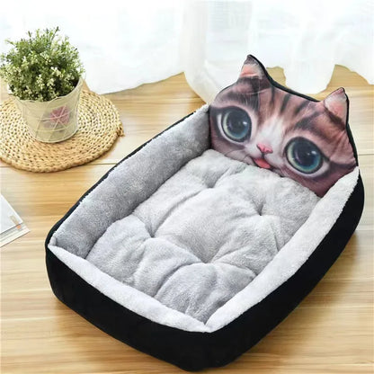 Soft Bed, Warm Cushion, and Washable Puppy Pad - Ideal for Small, Medium, and Large Dogs and Cats - Dog Mats