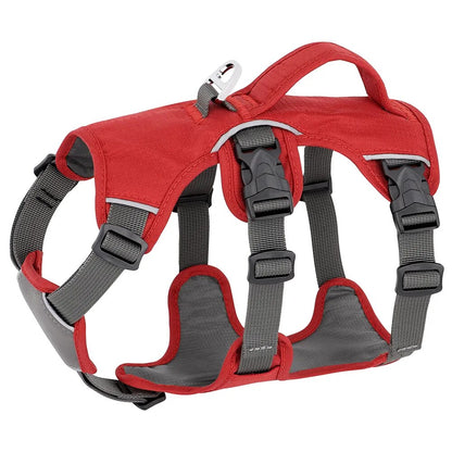 Vest For Dog Training - Adjustable Reflective Waterproof Dog Harness with Handle for Small, Medium, Large, and Big Dogs - No-Pull Pet Walking and Training Gear
