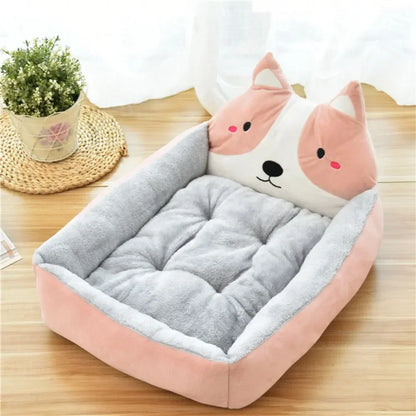 Soft Bed, Warm Cushion, and Washable Puppy Pad - Ideal for Small, Medium, and Large Dogs and Cats - Dog Mats