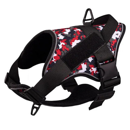 Vest For Dog Training - Reflective, Breathable, and Adjustable NO-PULL Dog Harness for Outdoor Walking and Training
