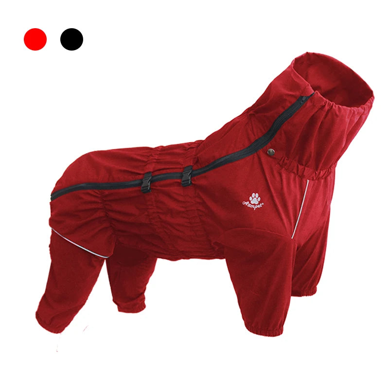 Outdoor Waterproof Dog Jacket: Warm Reflective Winter Coat for Medium to Large Breeds  coats for cocker spaniels