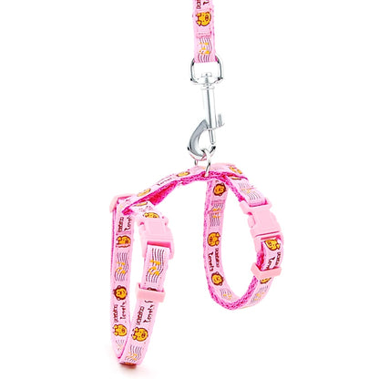 pink kitten harness