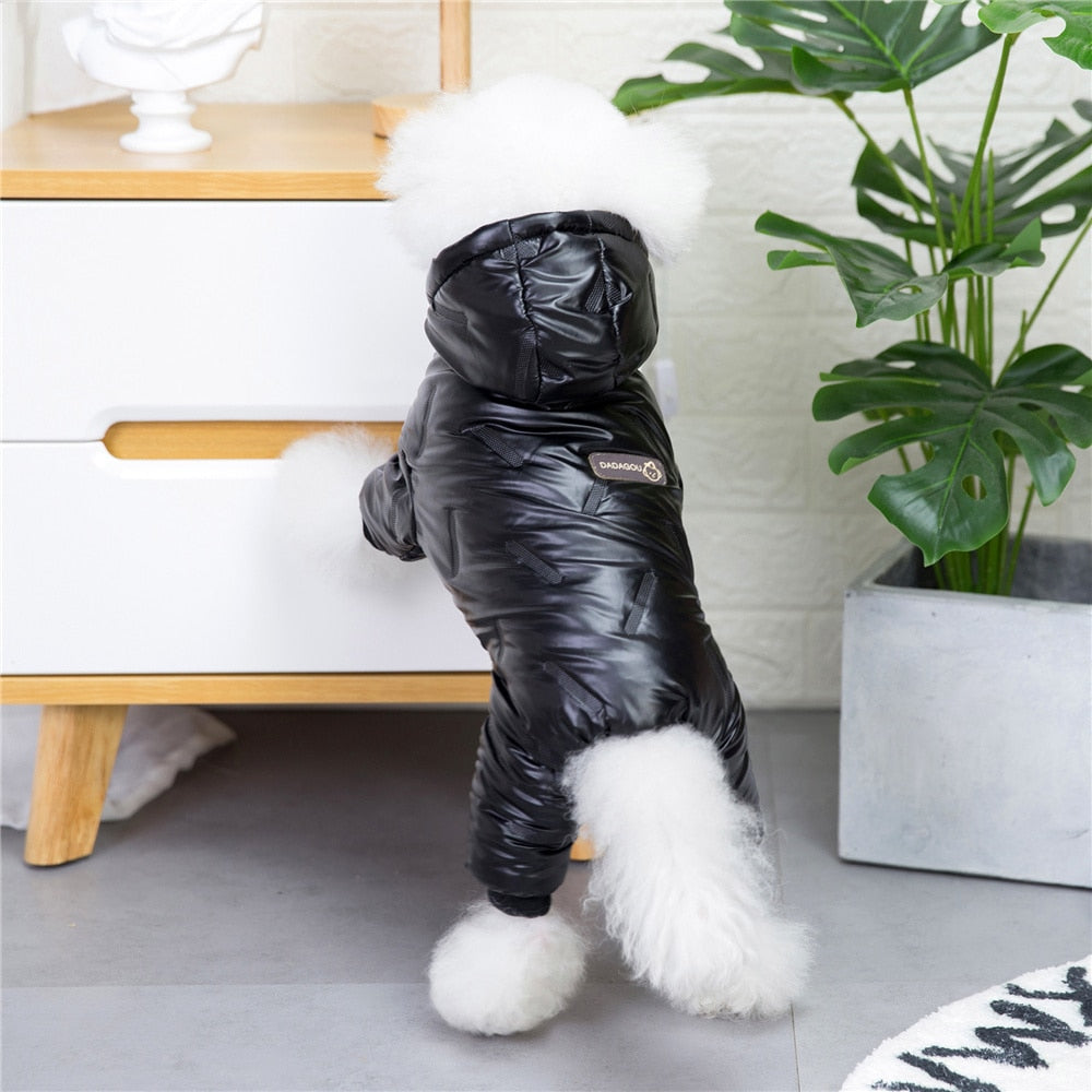 Warm Waterproof Dog Coat Warm Dog Jacket