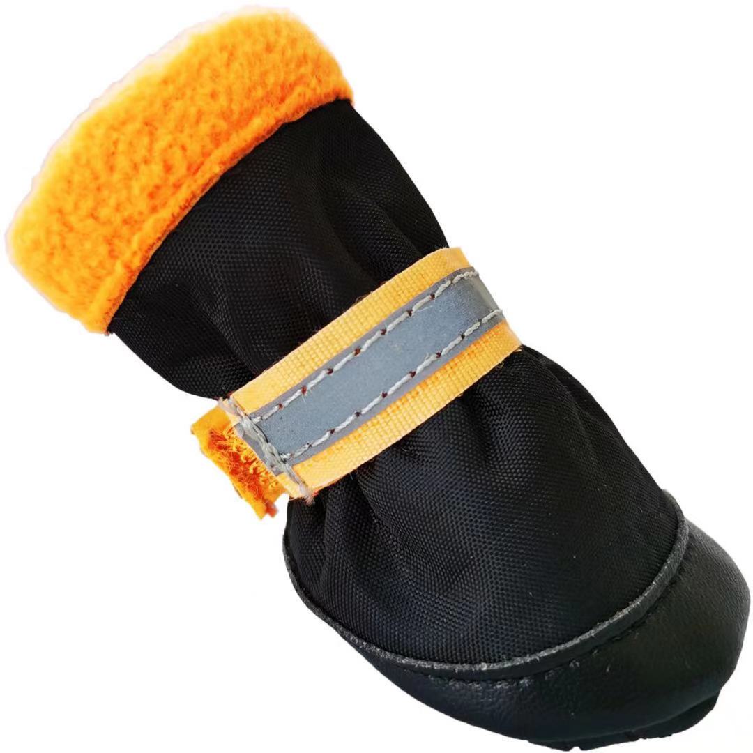 Reflective Non Slip Wear Resistant Winter Warm Soft-Soled Boots For Chihuahua Bichon Corgi York Teddy