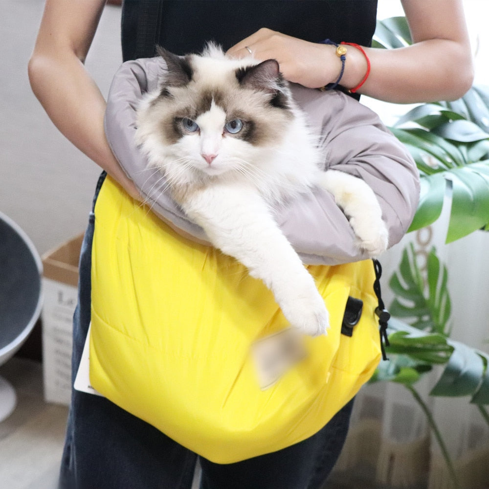kitten carrying pouch
