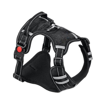 Adjustbale No Pull Personalized Dog Harness Collar Dog Reflective Vest Nylon Dog Harness