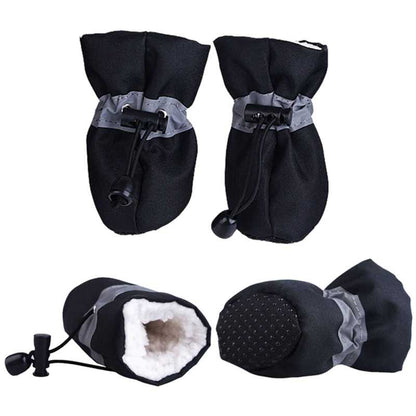 Slip-Resistant Dog Boots For Winter