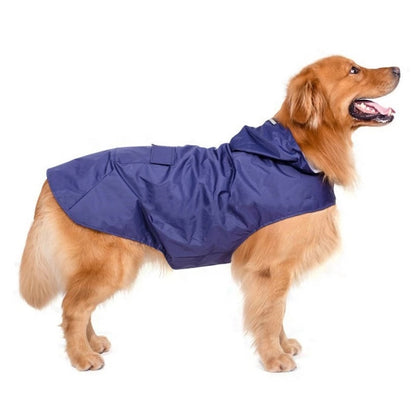 Dog Raincoat with hood  Waterproof Dog Clothes
