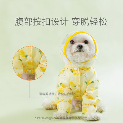 Dog Raincoat With Legs