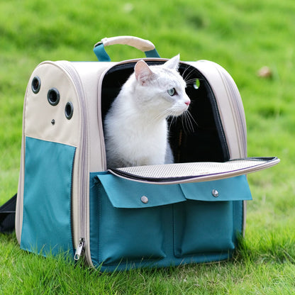 cat backpack with window