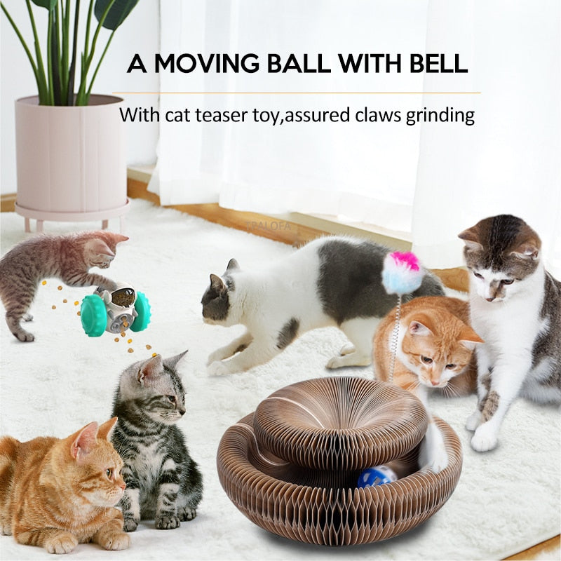 rotating catmint ball