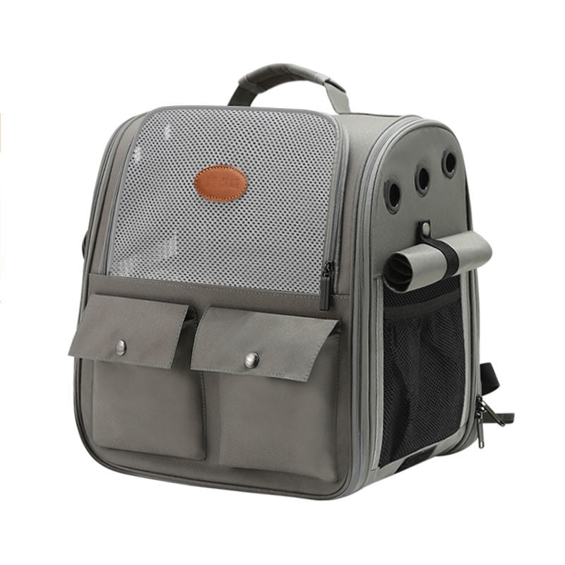 cat carrier backpack Gray