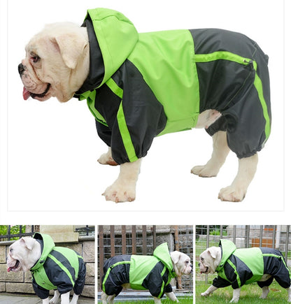 Dog Raincoat With Hood