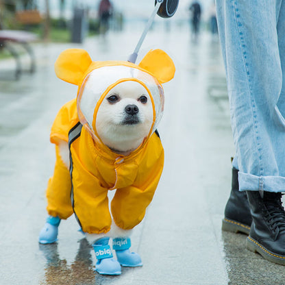 Dog Raincoat With Legs