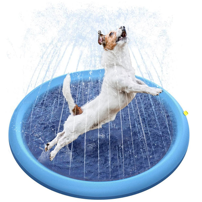 inflatable dog pool