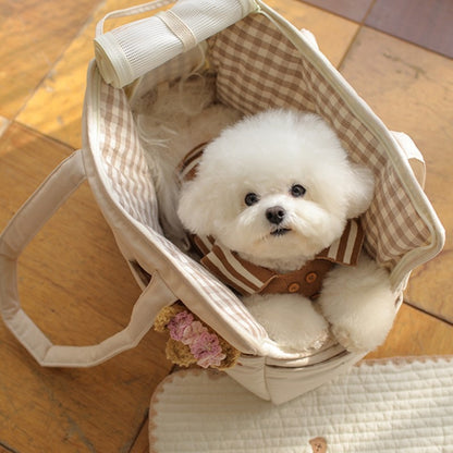 pet dog carrying shoulder bag
