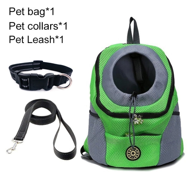Cat Carrier Backpack Outdoor Dog Carrier Bag Travel Set