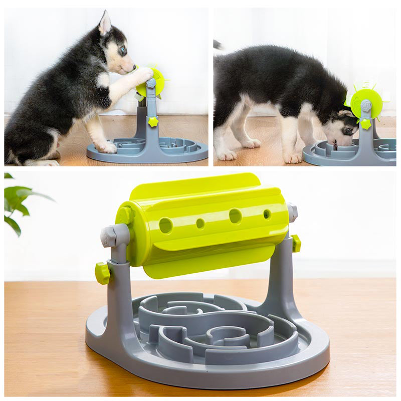 interactive dog toy feeder