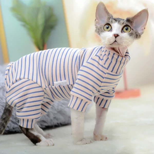 Cotton Kitten Cat Jumpsuit Winter Warm Clothes