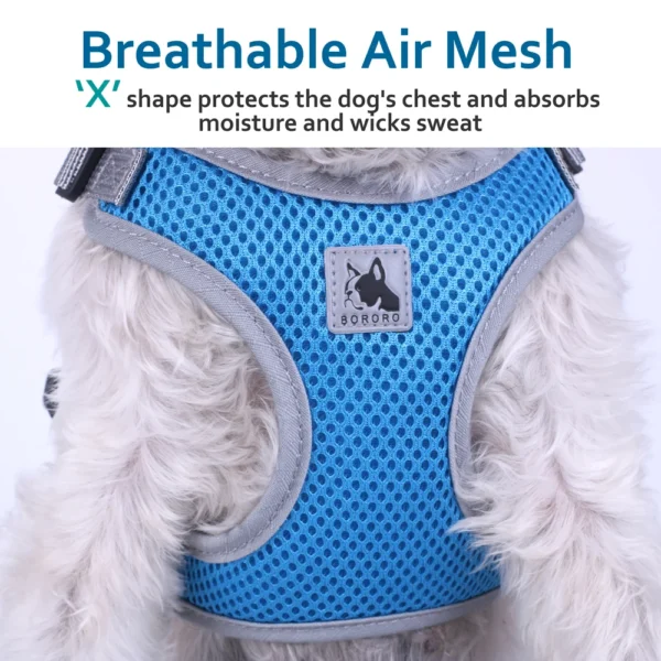 Mesh Breathable Summer Dog Harness Dog Soft Harness Vest - Image 2