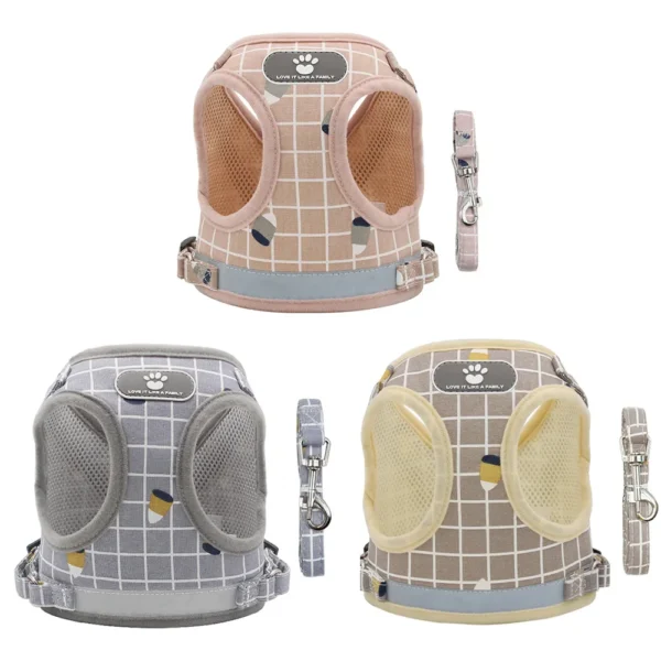 Reflective Breathable Mesh Dog Vest Harness Dog Harnesses For Small Dogs - Image 5