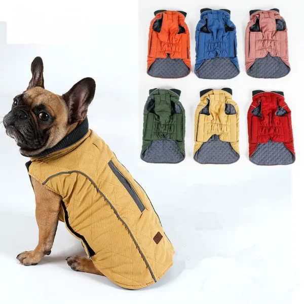 Warm Pet Jacket Vest Winter Coat For Dogs - Image 2