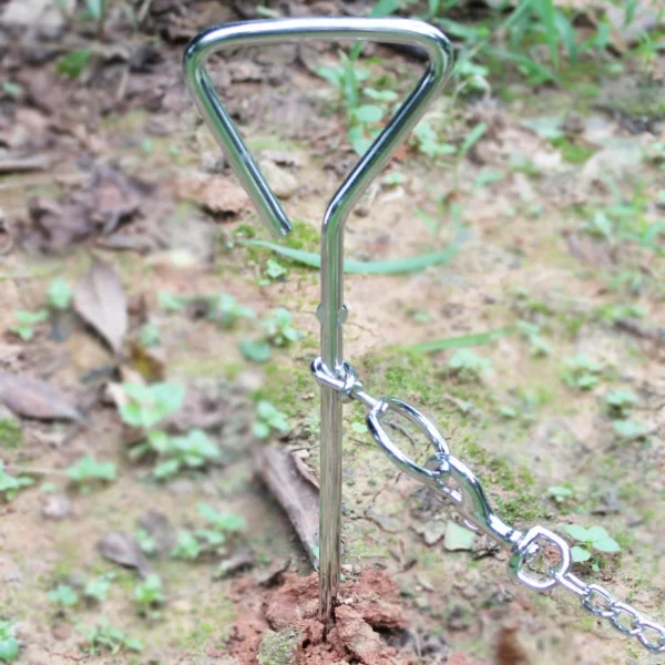 Dog Yard Leash | Dog Tie Out Stake - Image 5