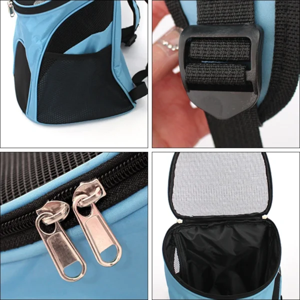 Outdoor Travel Cat Carrier Backpack Summer Breathable Kitty Backpack Carrier - Image 6