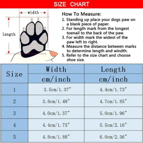 Slip-Resistant Dog Boots For Winter - Image 6