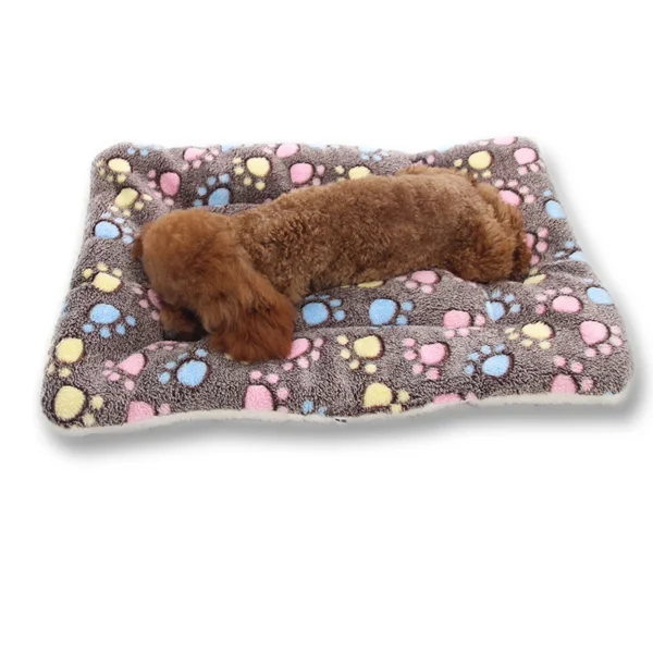 Thickened Cat Dog Bed Mat Soft Fleece Pet Blanket - Image 5