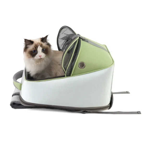 Outdoor Portable Foldable Breathable Cat hiking Backpack - Image 6