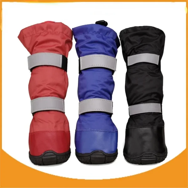 Winter Waterproof Dog Walking Boots Dog Rain Boots