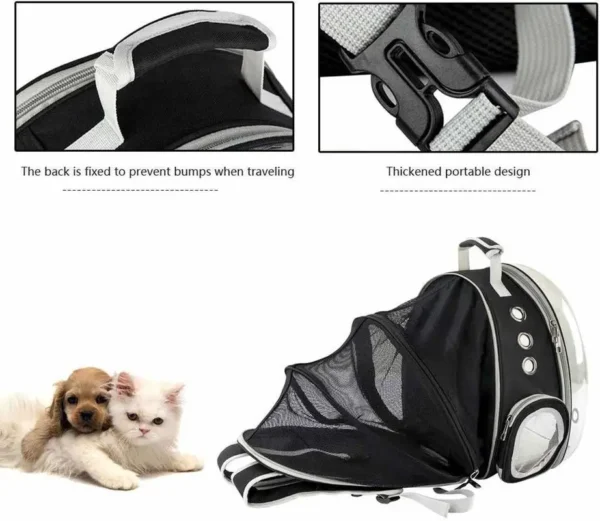 Foldable Cat Bubble Backpack Outdoor Cat Tent - Image 4