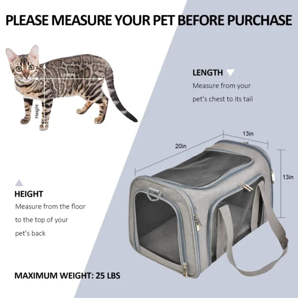 Dog Sling Carrier Cat Sling Carrier - Image 4