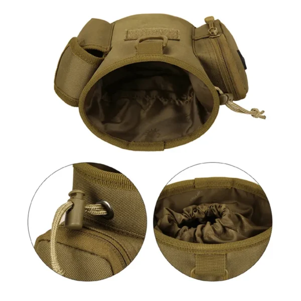 Dog Treat Pouch - Tactical Waist Pack for Military Hunting, Puppy Training, Snacks, and Bait - Pet Feed Pocket Pouch for Dog Accessories - Image 5