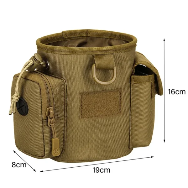 Dog Treat Pouch - Tactical Waist Pack for Military Hunting, Puppy Training, Snacks, and Bait - Pet Feed Pocket Pouch for Dog Accessories - Image 6