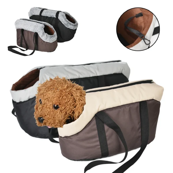 Pet Cat Sling - Portable Dog Carrier for Small Dogs and Cats, Cozy Shoulder Bag for Outdoor Travel and Yorkies, Accessories Included