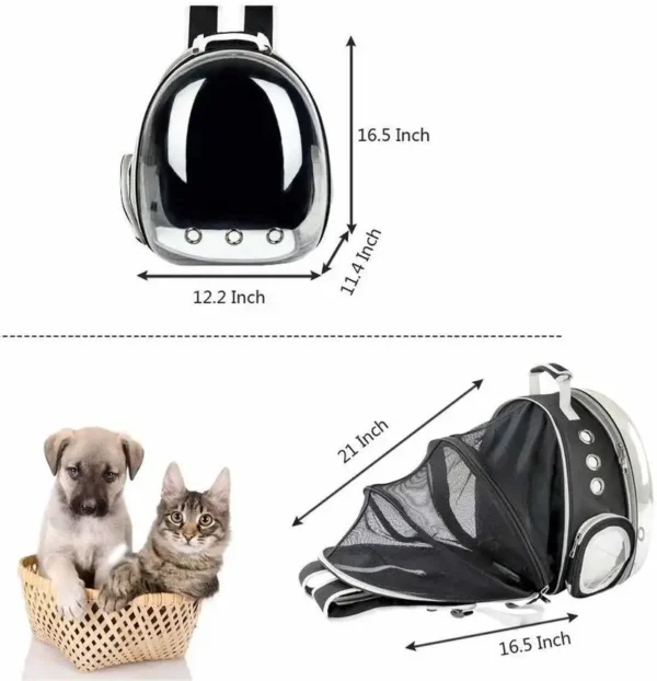 Foldable Cat Bubble Backpack Outdoor Cat Tent - Image 5