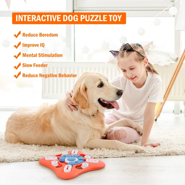 Interactive Dog Puzzle Toys for IQ Training & Mental Stimulation – Treat Dispensers for Large, Medium, and Small Dogs - Image 3