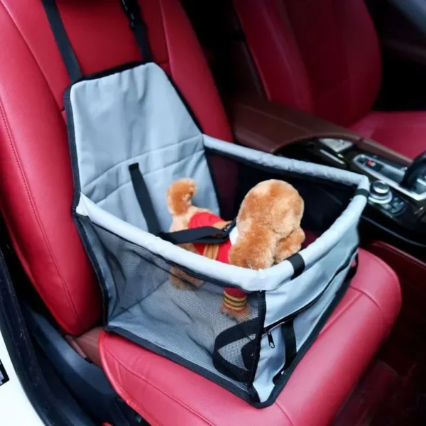 Waterproof Car Pet Seat Cushion with Removable & Washable Hanging Bag - Safe Dog Bed and Nest Mat - Image 4